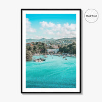 Bay of Castries Fine Art Photo Print, St Lucia, Caribbean Wall Decor Poster