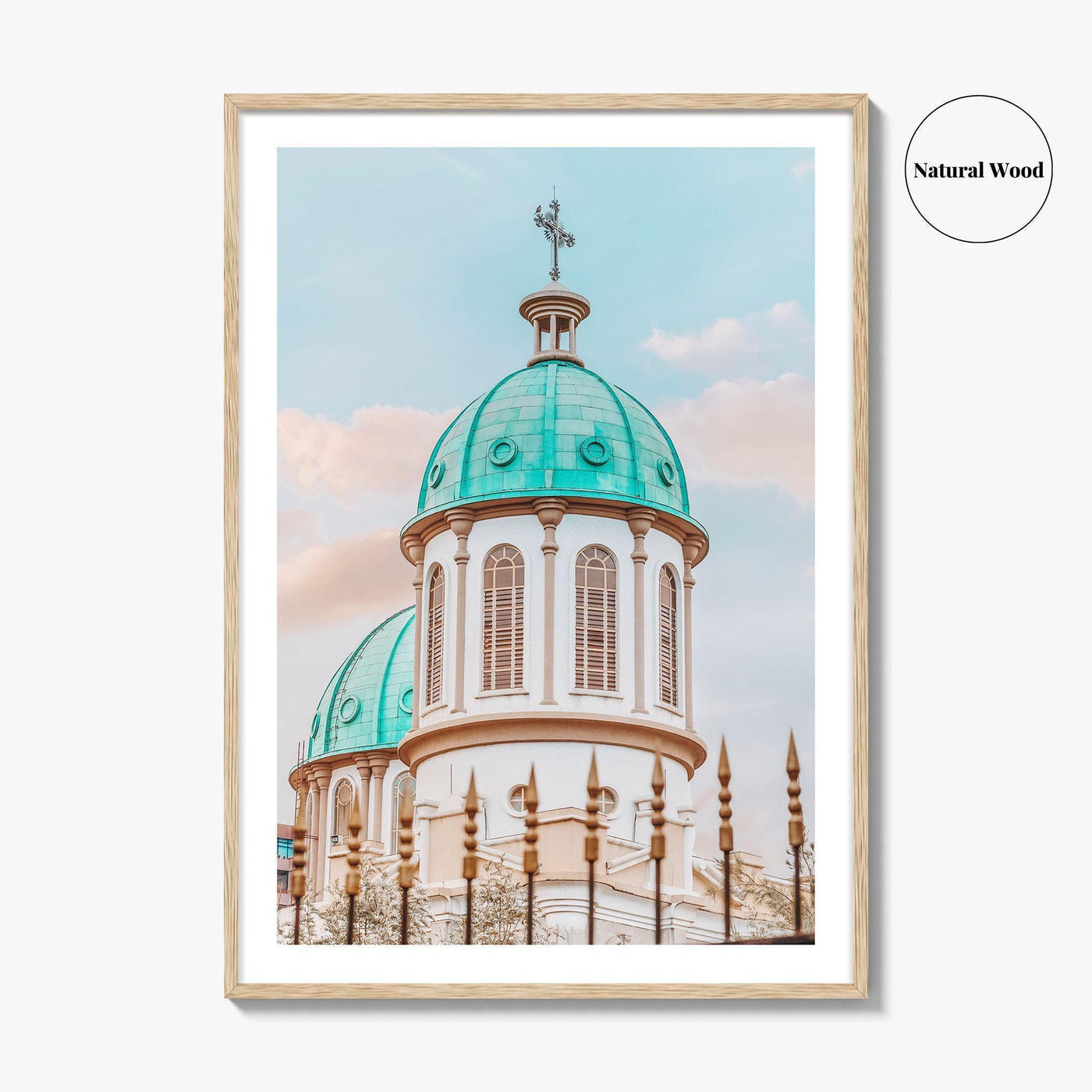 Addis Ababa Fine Art Photo Print, Medhane Alem Cathedral, Bole Ethiopia Church Poster