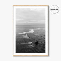 Bali Black and White Fine Art Photo Print, Indonesia Wall Decor Poster, Uluwatu