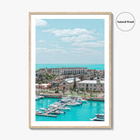 Bermuda Fine Art Photo Print, Royal Naval Dockyard, King's Wharf, Ireland Island Poster