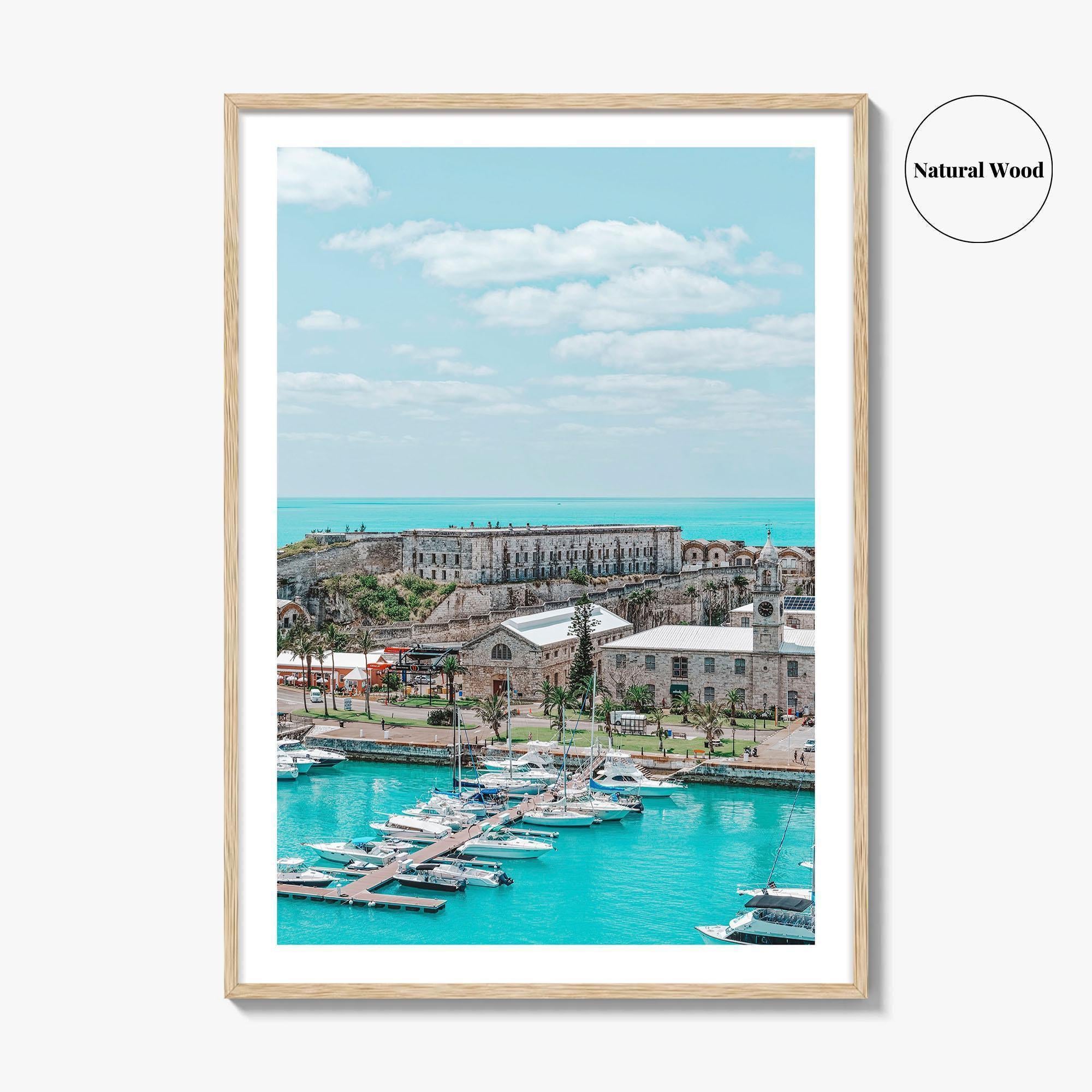 Bermuda Fine Art Photo Print, Royal Naval Dockyard, King's Wharf, Ireland Island Poster