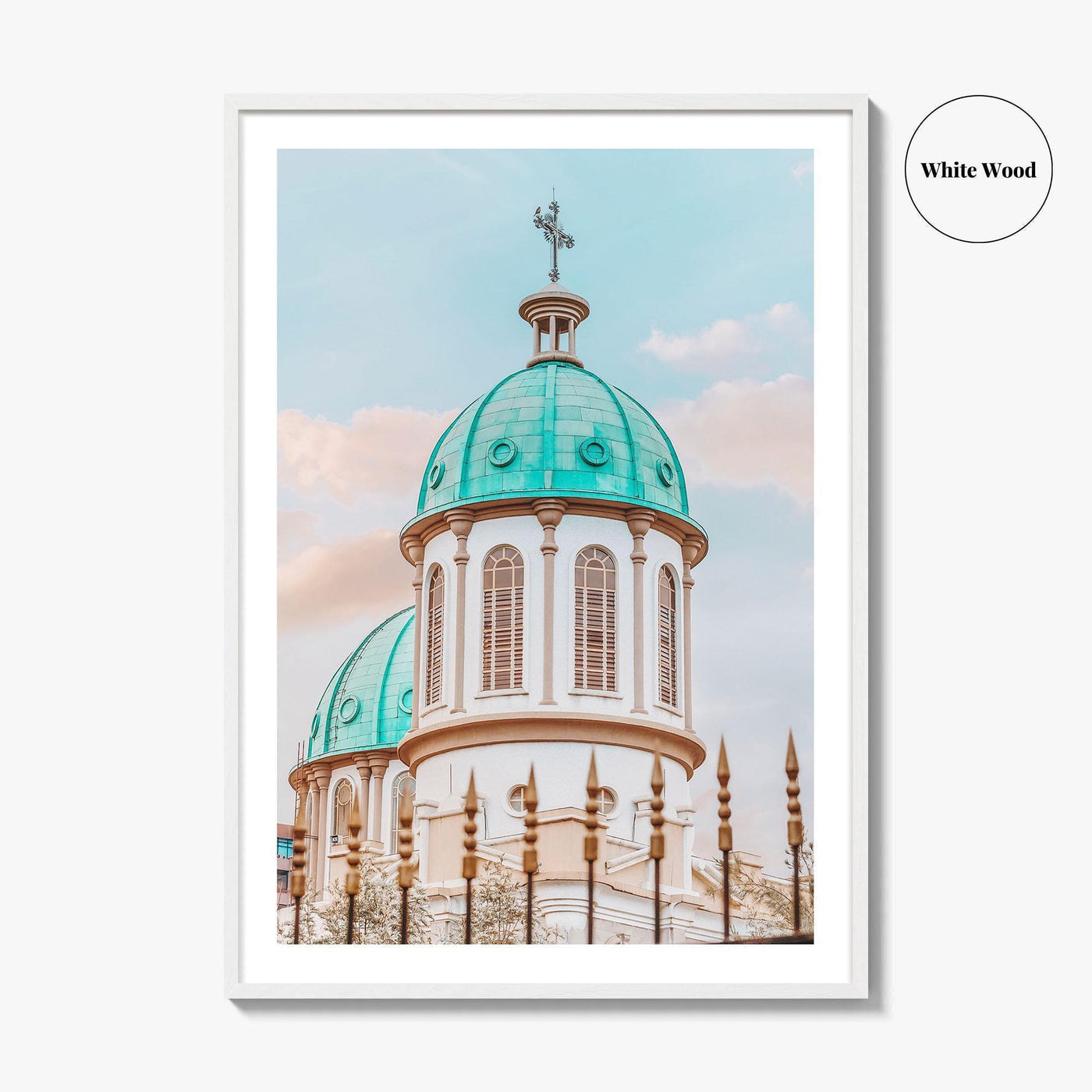 Addis Ababa Fine Art Photo Print, Medhane Alem Cathedral, Bole Ethiopia Church Poster