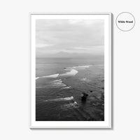 Bali Black and White Fine Art Photo Print, Indonesia Wall Decor Poster, Uluwatu