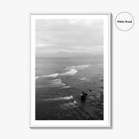Bali Black and White Fine Art Photo Print, Indonesia Wall Decor Poster, Uluwatu