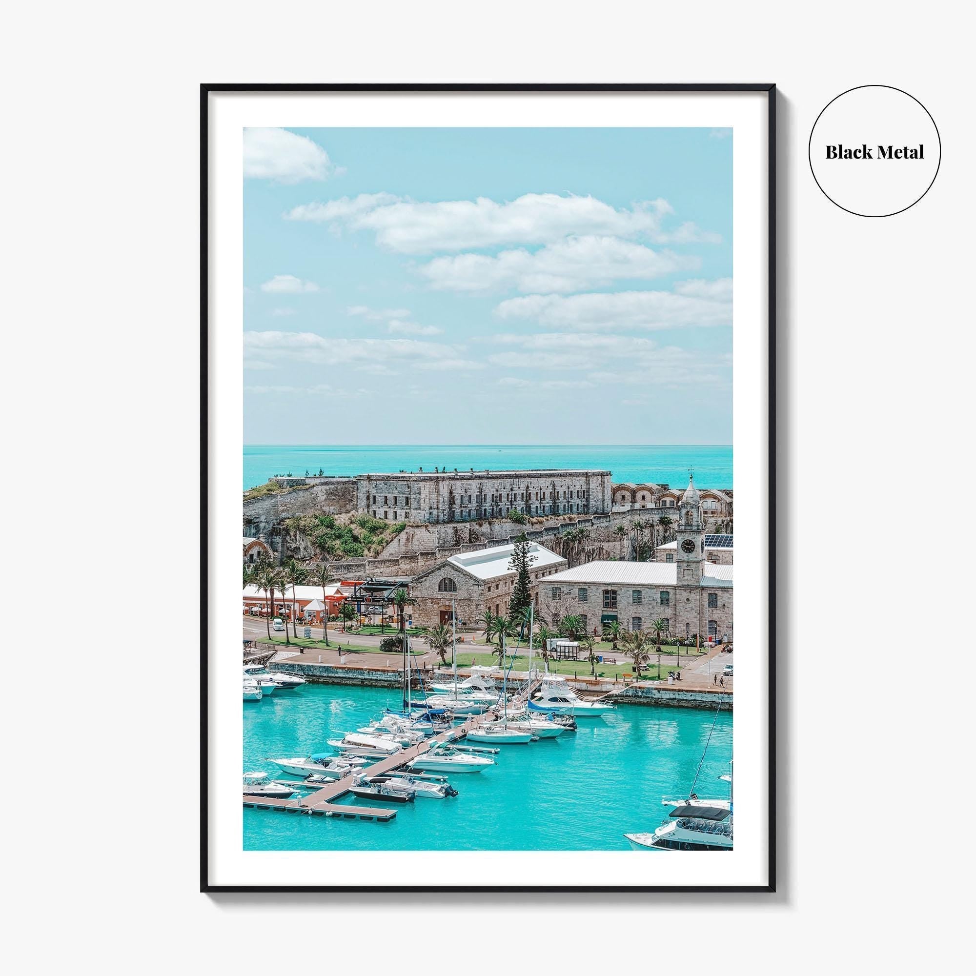 Bermuda Fine Art Photo Print, Royal Naval Dockyard, King's Wharf, Ireland Island Poster