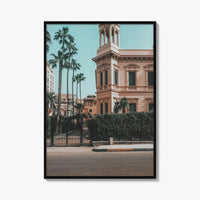 Alexandria Egypt Fine Art Photo Print, Historic Palace, Al Iskandariyah Wall Poster
