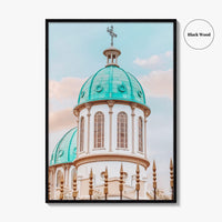 Addis Ababa Fine Art Photo Print, Medhane Alem Cathedral, Bole Ethiopia Church Poster