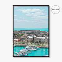 Bermuda Fine Art Photo Print, Royal Naval Dockyard, King's Wharf, Ireland Island Poster