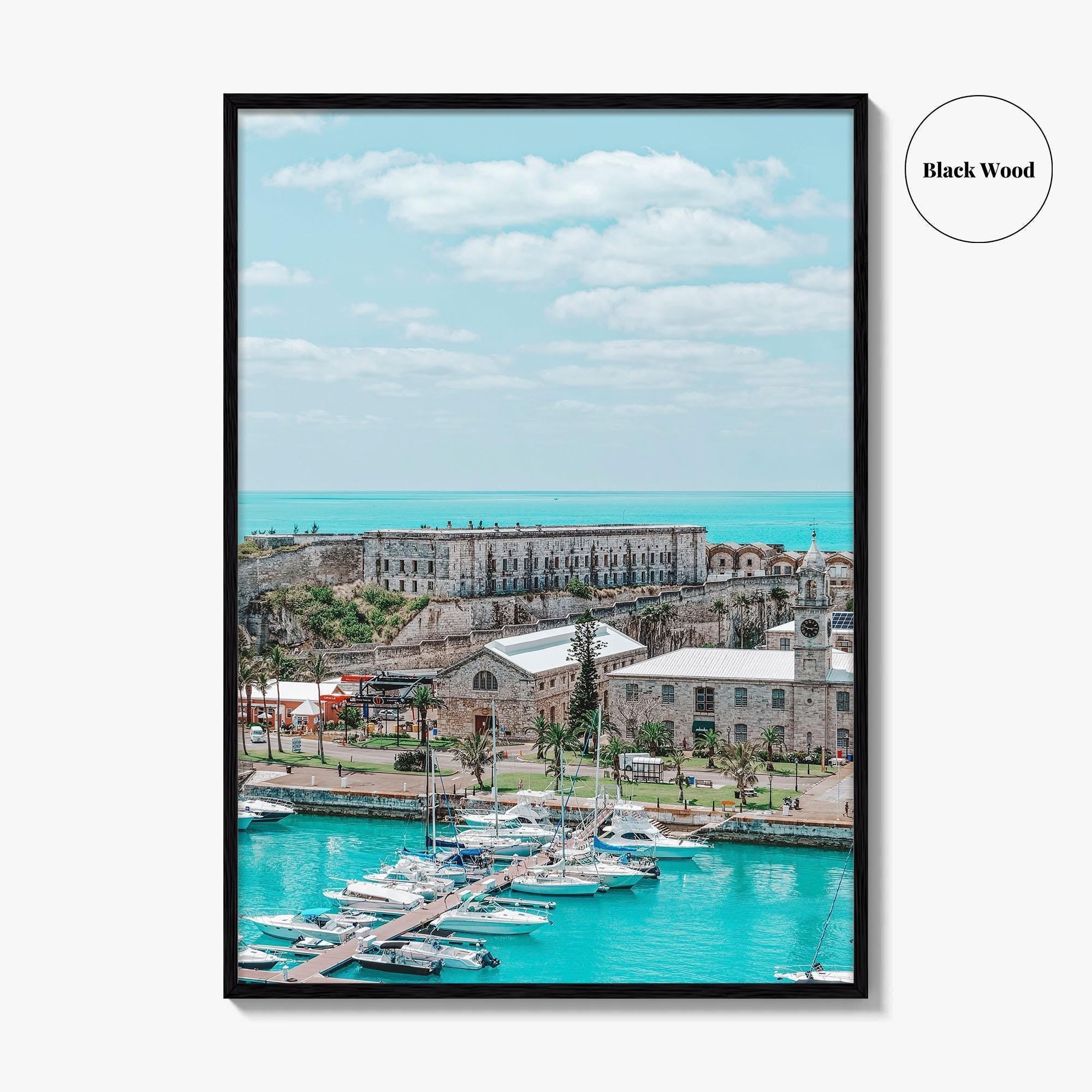 Bermuda Fine Art Photo Print, Royal Naval Dockyard, King's Wharf, Ireland Island Poster