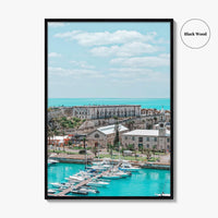 Bermuda Fine Art Photo Print, Royal Naval Dockyard, King's Wharf, Ireland Island Poster