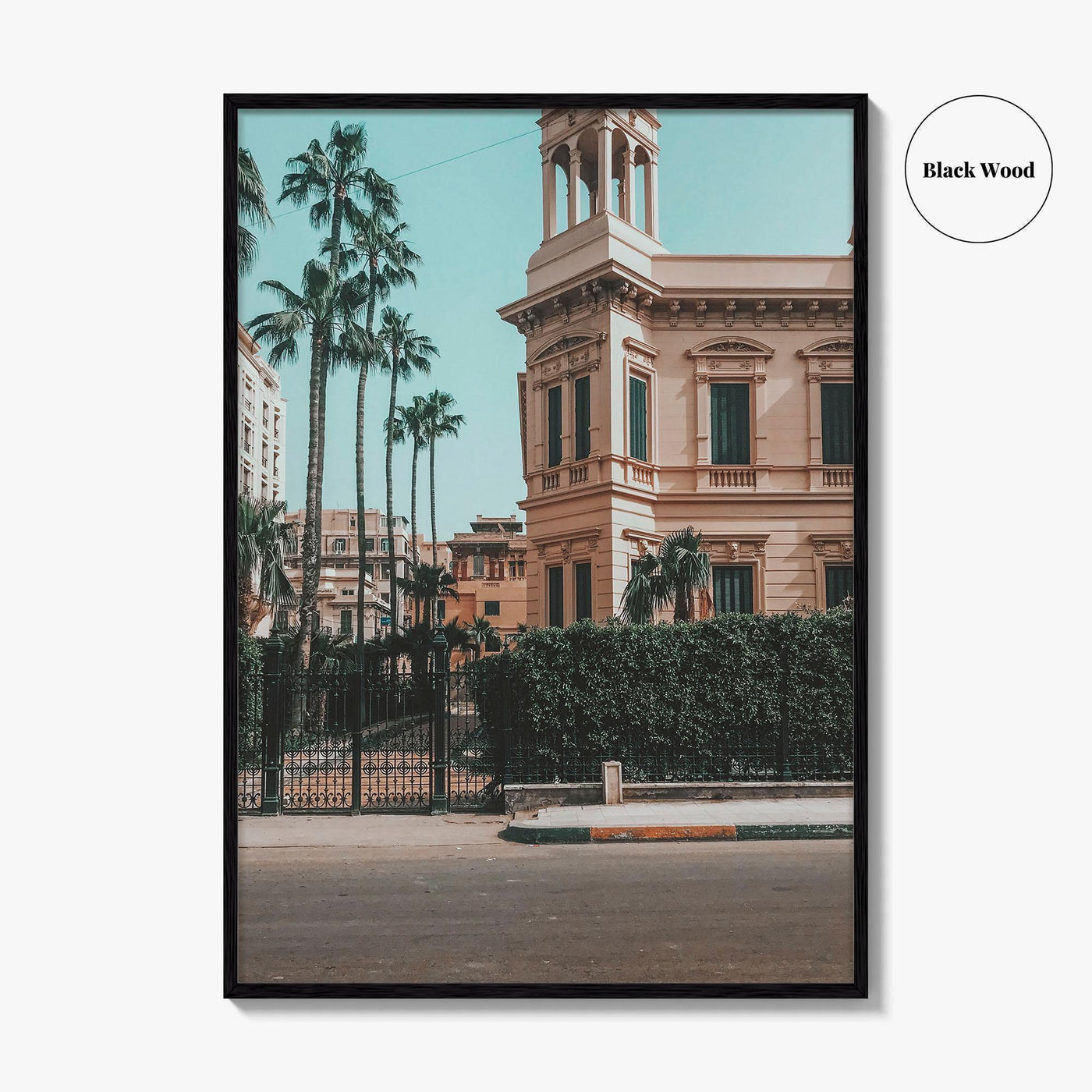 Alexandria Egypt Fine Art Photo Print, Historic Palace, Al Iskandariyah Wall Poster