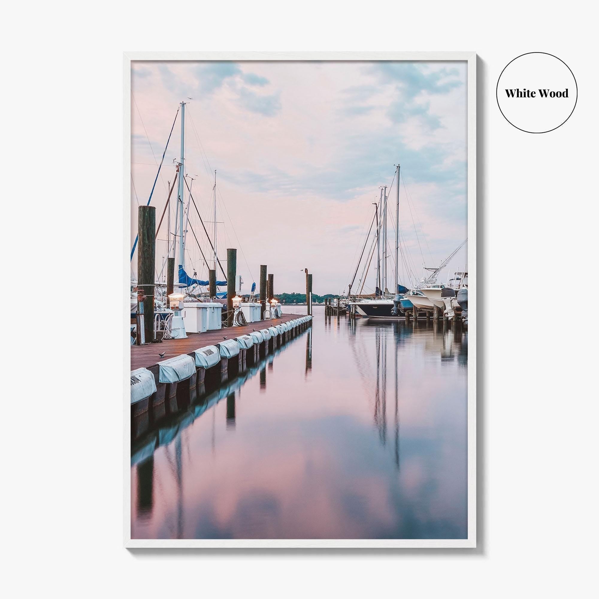 Annapolis Fine Art Photo Print, Marina, Chesapeake Bay, Maryland, USA, Wall Decor, Poster