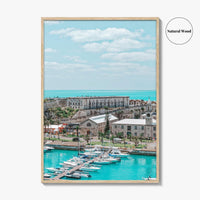 Bermuda Fine Art Photo Print, Royal Naval Dockyard, King's Wharf, Ireland Island Poster