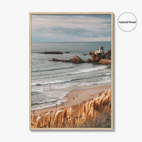 Biarritz Fine Art Photo Print, Cote des Basques Beach, Basque Country, France, Wall Decor