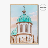 Addis Ababa Fine Art Photo Print, Medhane Alem Cathedral, Bole Ethiopia Church Poster
