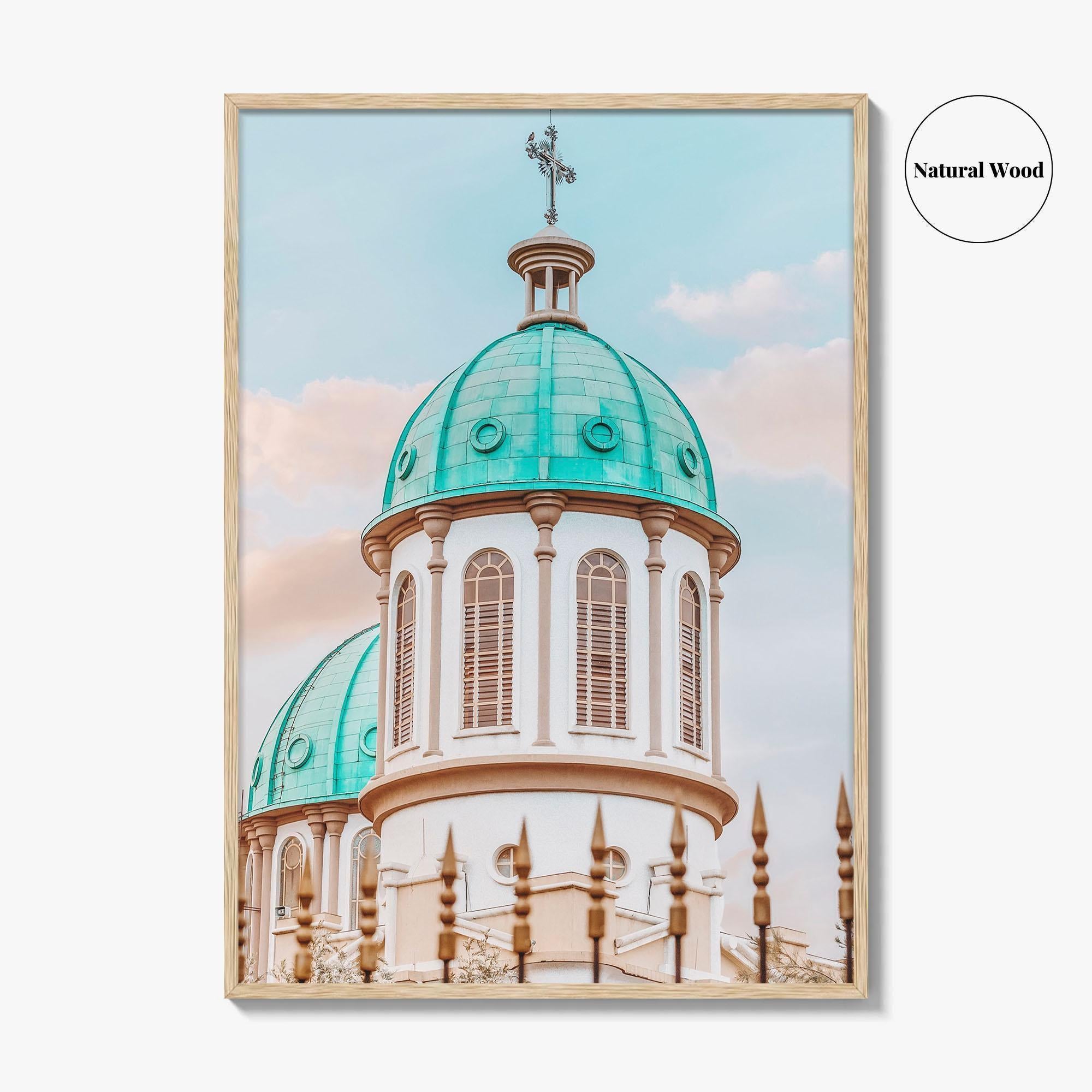 Addis Ababa Fine Art Photo Print, Medhane Alem Cathedral, Bole Ethiopia Church Poster