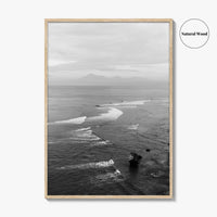 Bali Black and White Fine Art Photo Print, Indonesia Wall Decor Poster, Uluwatu