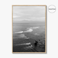 Bali Black and White Fine Art Photo Print, Indonesia Wall Decor Poster, Uluwatu