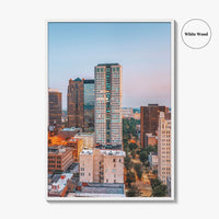 Birmingham Alabama Skyline Fine Art Photo Print, City Wall Poster, USA