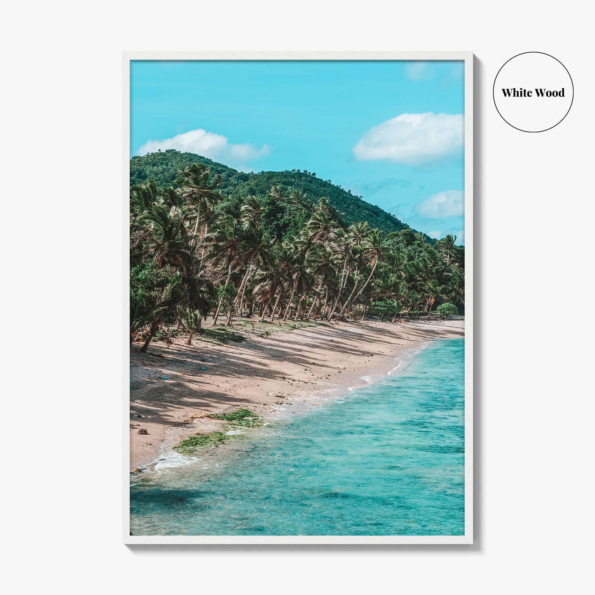 American Samoa Fine Art Photo Print, Two Dollar Beach, Tutuila, South Pacific, Poster