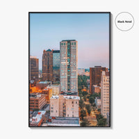 Birmingham Alabama Skyline Fine Art Photo Print, City Wall Poster, USA
