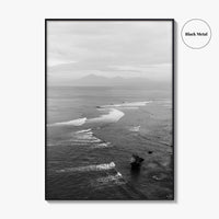 Bali Black and White Fine Art Photo Print, Indonesia Wall Decor Poster, Uluwatu