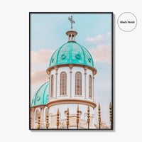 Addis Ababa Fine Art Photo Print, Medhane Alem Cathedral, Bole Ethiopia Church Poster