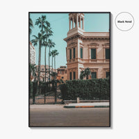 Alexandria Egypt Fine Art Photo Print, Historic Palace, Al Iskandariyah Wall Poster