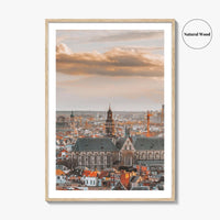 Antwerp Skyline Fine Art Photo Print, Belgium Wall Poster, Antwerpen