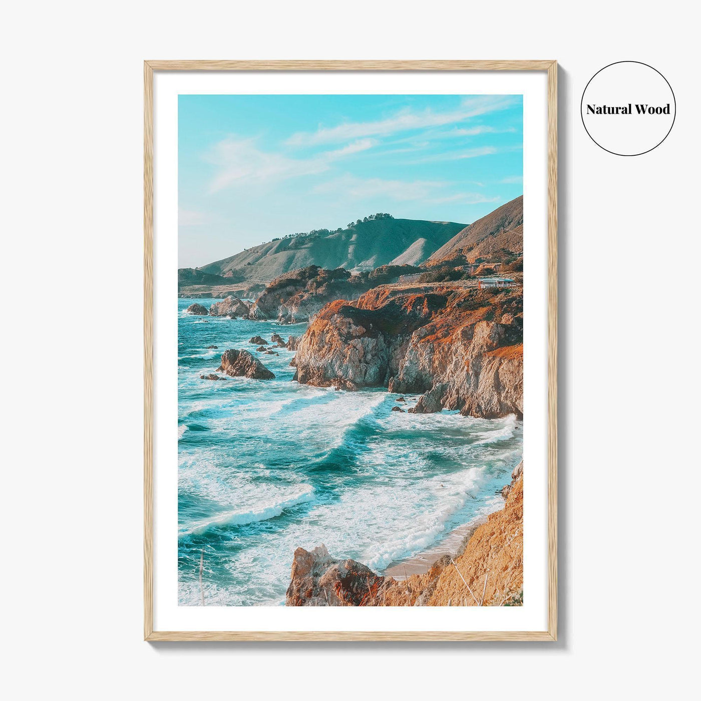 Big Sur Fine Art Photo Print, California Coast Wall Poster, Monterey, USA