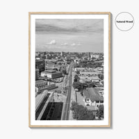 Accra Black and White Fine Art Photo Print, Ghana Central Poster, West Africa Decor