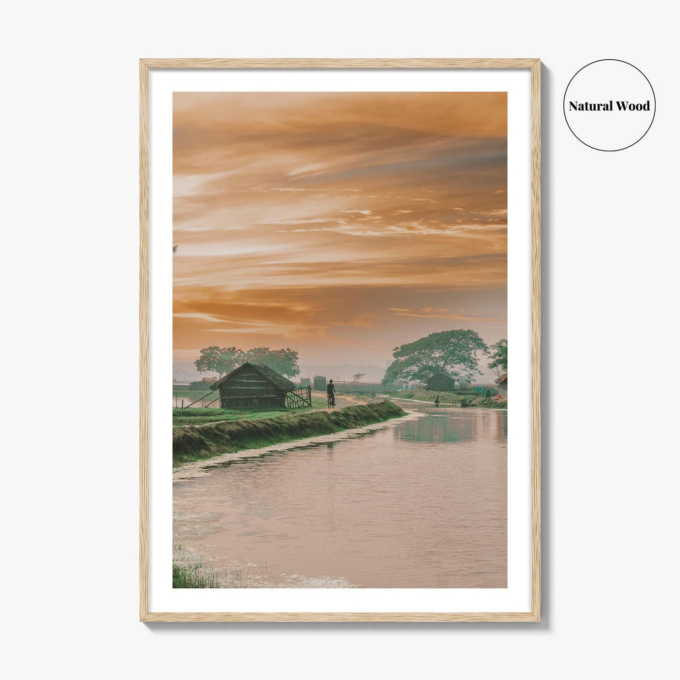 Bangladesh Fine Art Photo Print, Village Wall Decor, Rural Poster, Asia