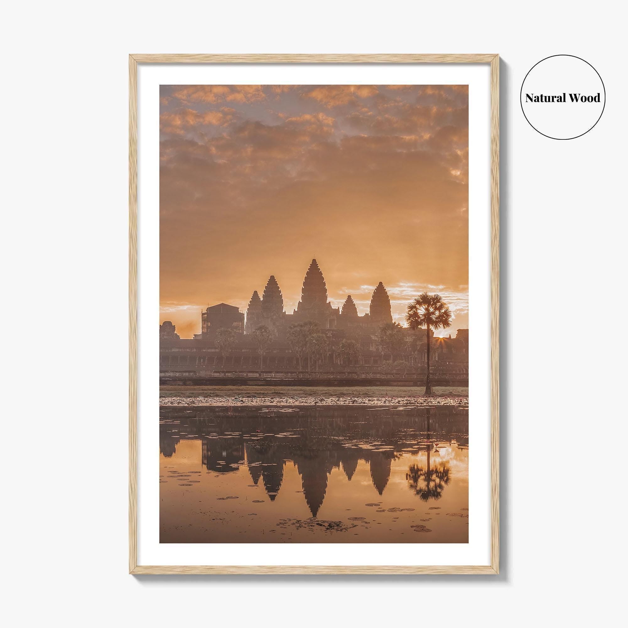 Angkor Thom Fine Art Photo Print, South Gate Asura Statue, Siem Reap Cambodia, Temple