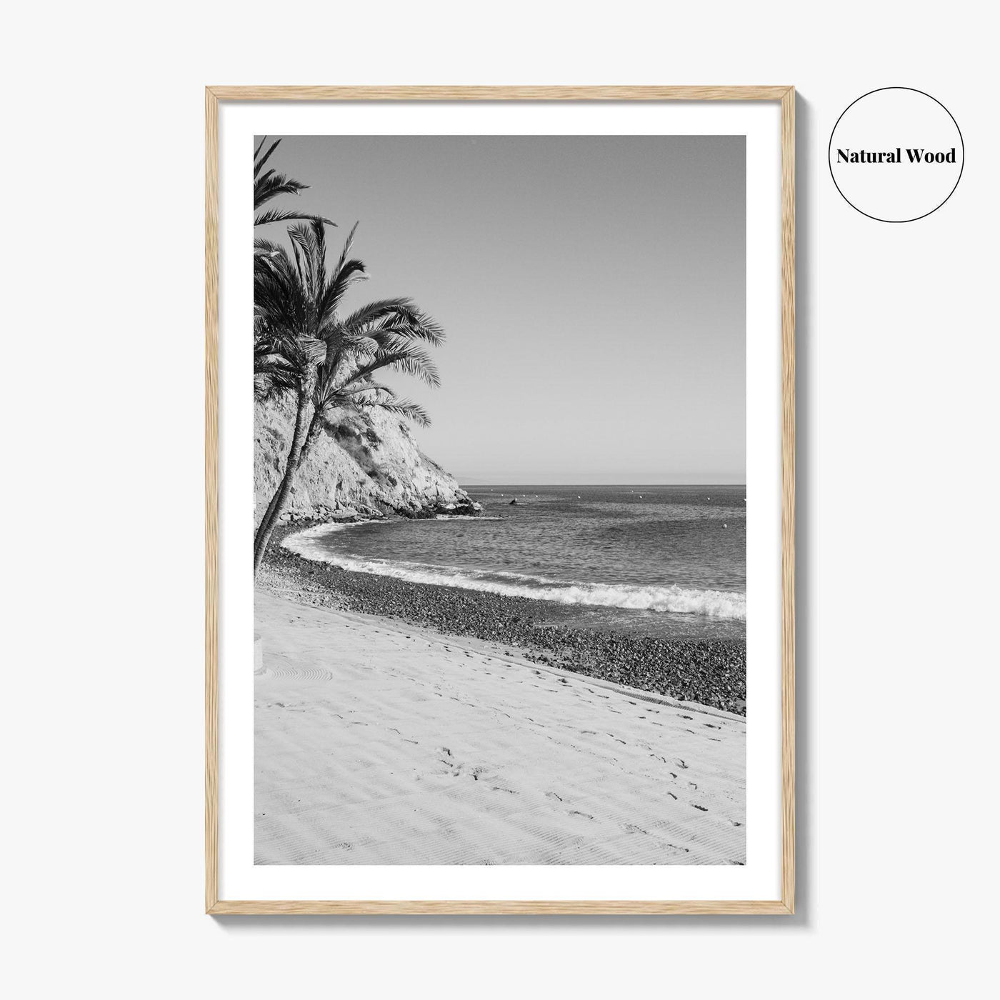 Avalon California Black and White Fine Art Photo Print, Catalina Island, Descanso Beach, Poster