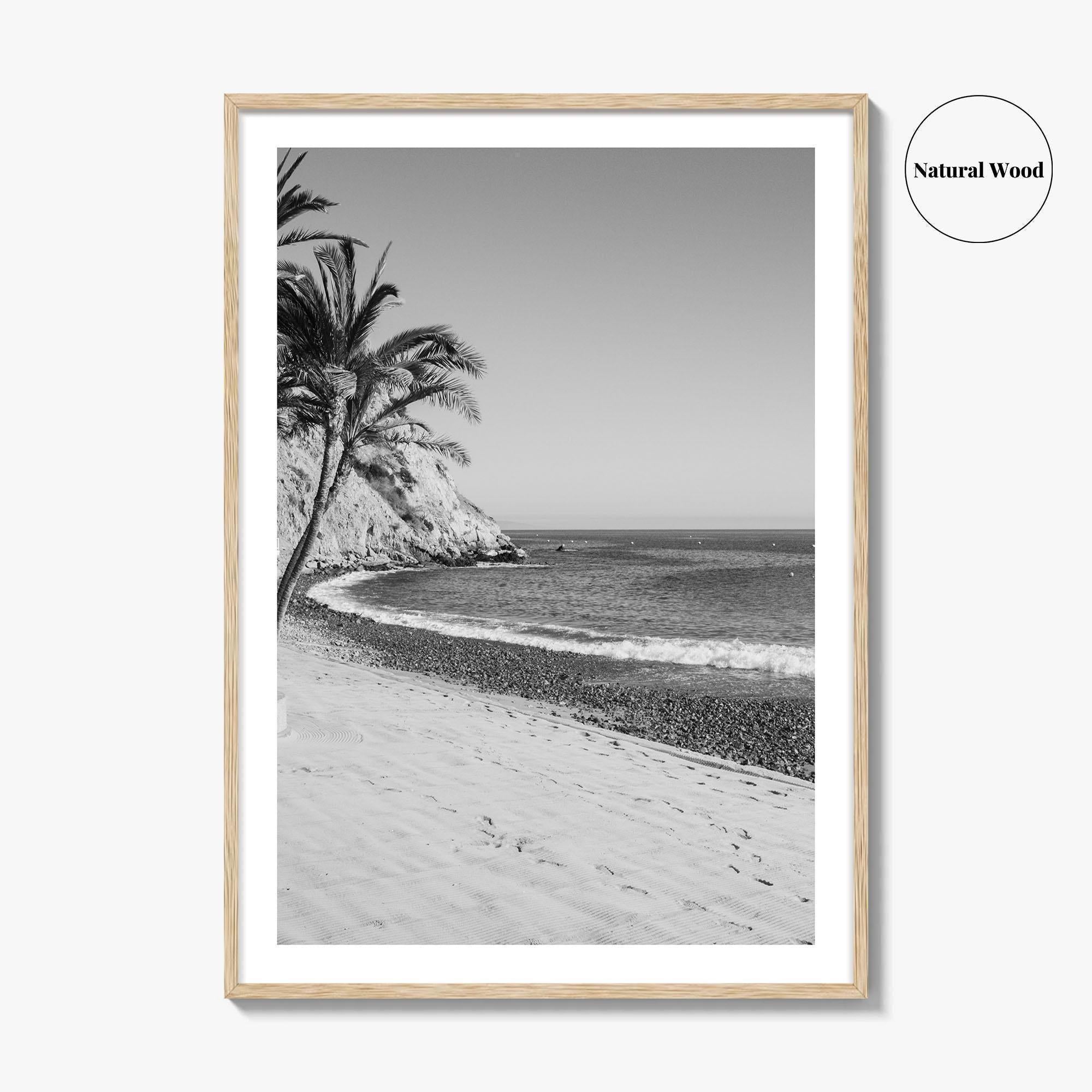 Avalon California Black and White Fine Art Photo Print, Catalina Island, Descanso Beach, Poster