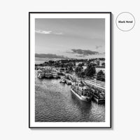 Belgrade Black and White Fine Art Photo Print, Serbia Photo Poster, Beograd Ship