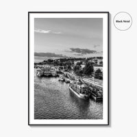 Belgrade Black and White Fine Art Photo Print, Serbia Photo Poster, Beograd Ship