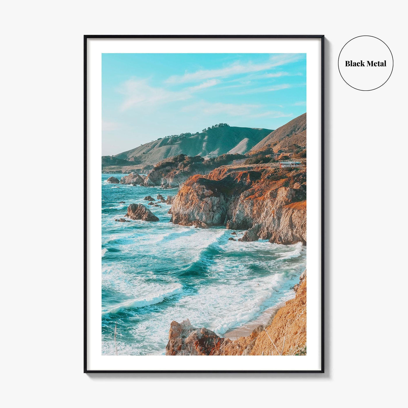 Big Sur Fine Art Photo Print, California Coast Wall Poster, Monterey, USA