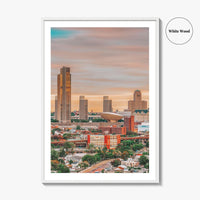 Albany New York Skyline Fine Art Photo Print, Wall Decor Poster, USA