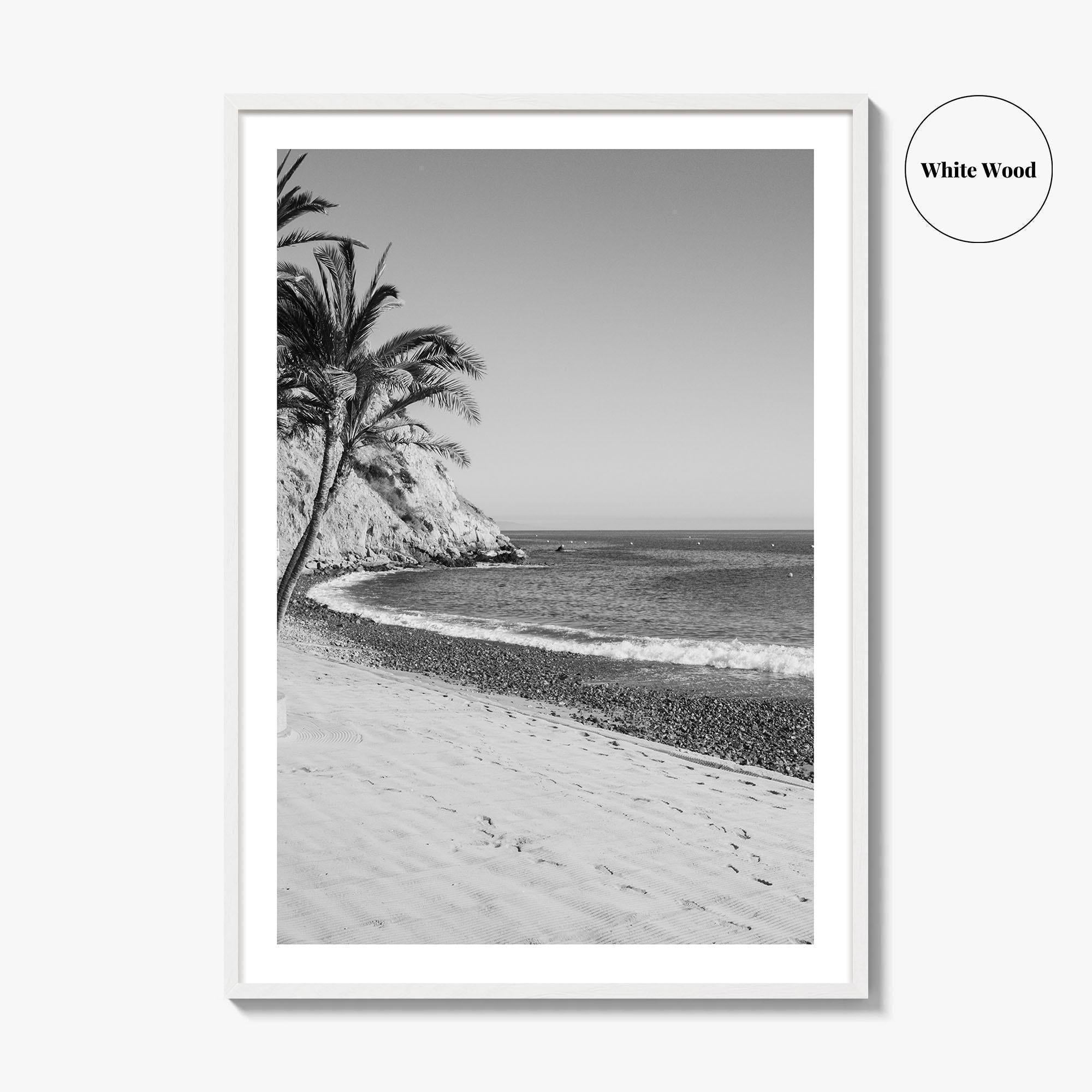 Avalon California Black and White Fine Art Photo Print, Catalina Island, Descanso Beach, Poster