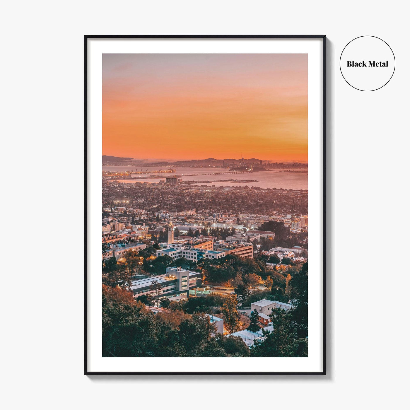 Berkeley Fine Art Photo Print, California, Bay Area, Cal, Wall Decor Poster