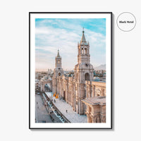 Arequipa Fine Art Photo Print, Plaza de Armas, Peru, South America Wall Decor Poster