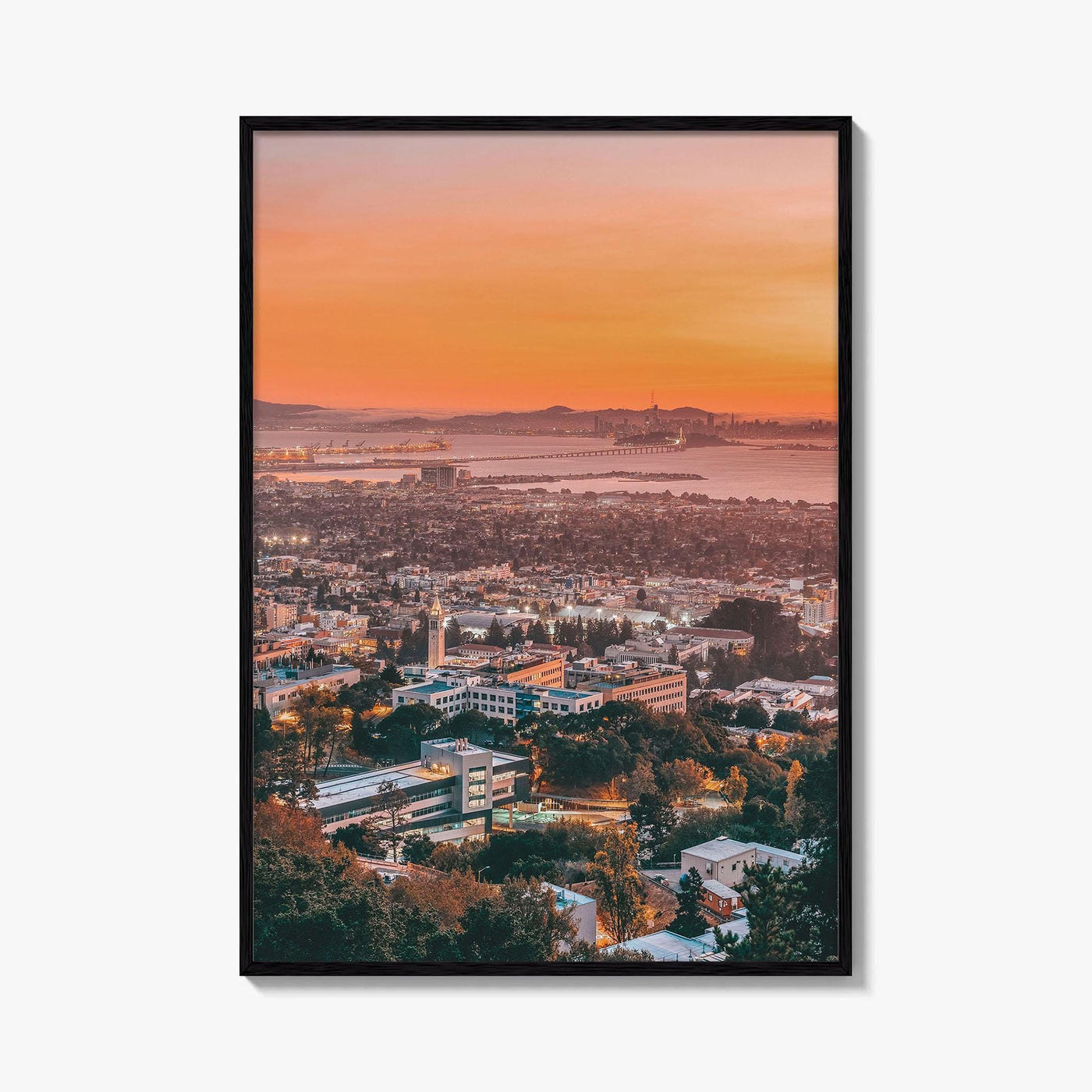Berkeley Fine Art Photo Print, California, Bay Area, Cal, Wall Decor Poster