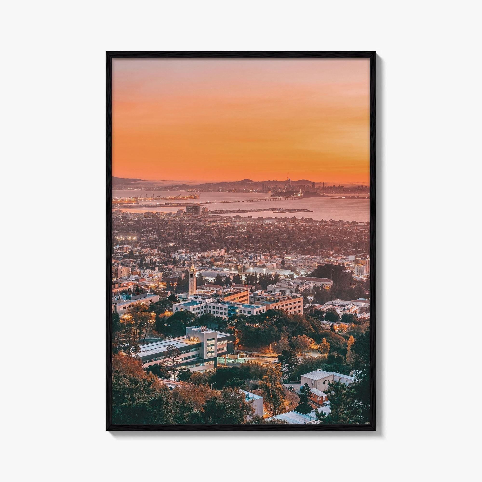Berkeley Fine Art Photo Print, California, Bay Area, Cal, Wall Decor Poster
