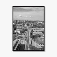 Accra Black and White Fine Art Photo Print, Ghana Central Poster, West Africa Decor