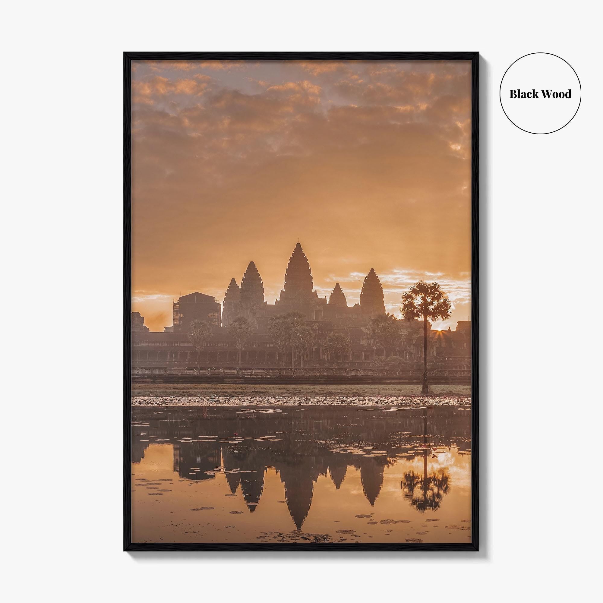 Angkor Thom Fine Art Photo Print, South Gate Asura Statue, Siem Reap Cambodia, Temple