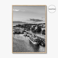 Belgrade Black and White Fine Art Photo Print, Serbia Photo Poster, Beograd Ship