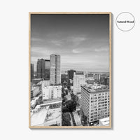 Birmingham Alabama Skyline Black and White Fine Art Photo Print, City, Alabama Poster