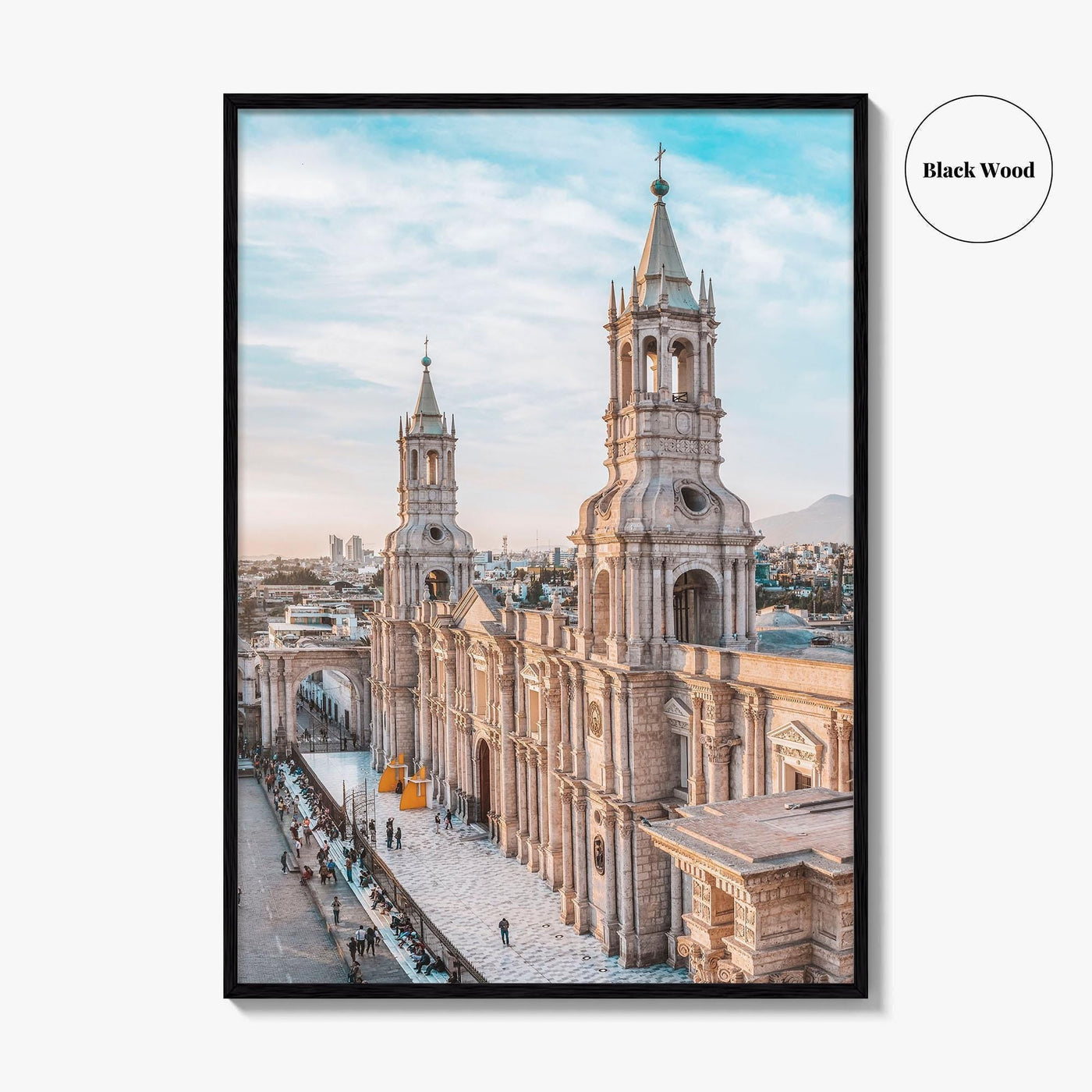 Arequipa Fine Art Photo Print, Plaza de Armas, Peru, South America Wall Decor Poster