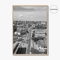 Accra Black and White Fine Art Photo Print, Ghana Central Poster, West Africa Decor